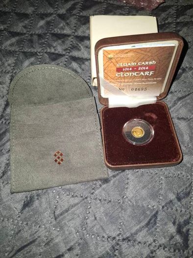 Battle of clontarf gold coin