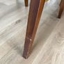 For sale: Solid wood extendable table with 6 chair Image 6