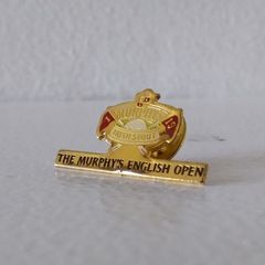 Murphy's Irish Stout : The Murphy's English Open , Vintage Golf Pin Badge - 1990s