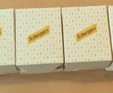 Set of Schweppes glasses for sale