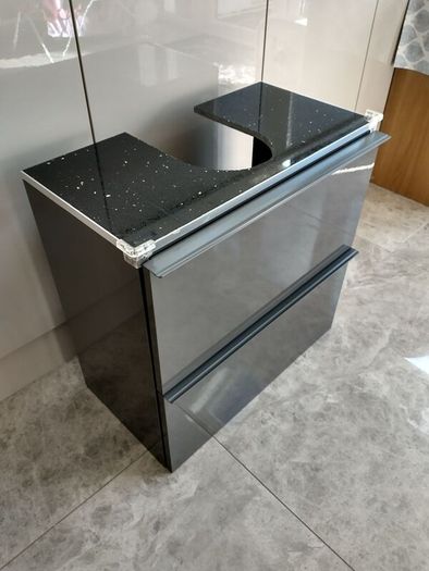 Vanity Unit (IKEA Godmorgen) with Quartz Top (Basin Included)
