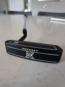 Title: Left Handed Odyssey DFX #1 Putter + Tiger Woods Sunday Red Head Cover