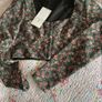 top Bnwt Zara floral cropped corset top medium Image 5