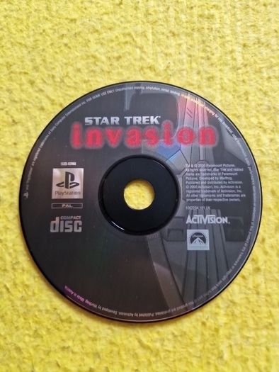 Star Trek Invasion PlayStation1 Ps1 PlayStation2 Ps2 games Original