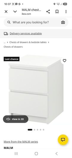 bedside locker
