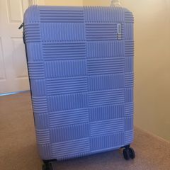 4 wheel large travel suitcase