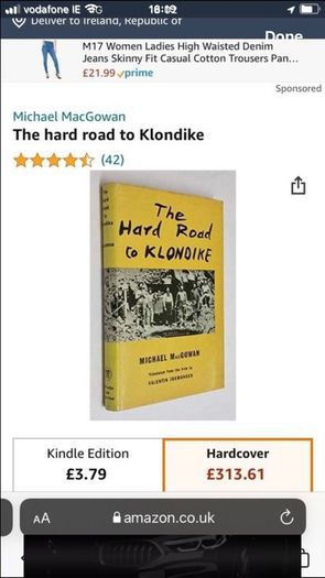 The hard road to Klondike