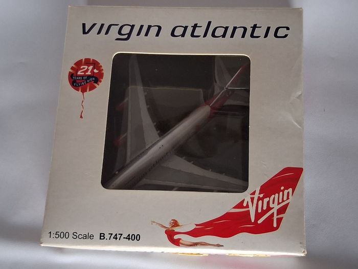1:500 Virgin Atlantic Boeing 747-400 Lady Penelope G-VFAB