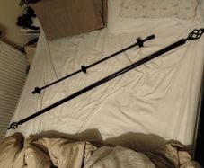Curtain poles - donation