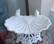 Bird Bath Cast Iron