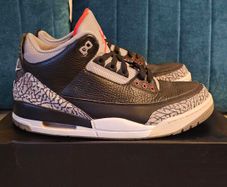 Jordan 3 black cement UK12, EU 47,5