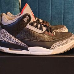 Jordan 3 black cement UK12, EU 47,5