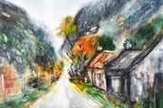 Gap of dunloe watercolour