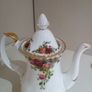 Medium Coffee Pot, 800ml, Royal Albert Old Country Roses Bone China Image 3