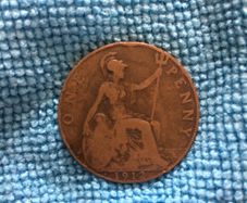 British 1 penny 1912