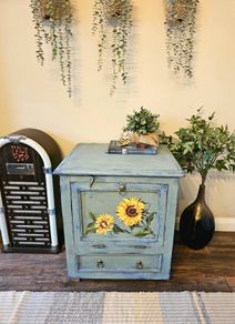 Vintage storage cabinet