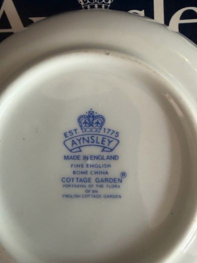 Vintage Aynsley Cottage Garden Set