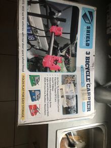 3 bicycle carrier, Brand new , still in Box