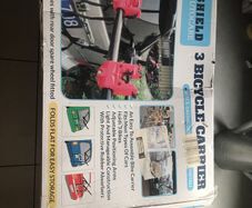 3 bicycle carrier, Brand new , still in Box