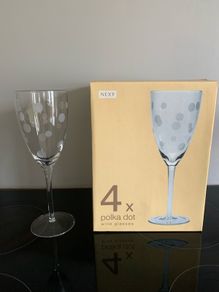 Brand New Next Wine Glasses