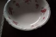 Antique          Large white with pattern wash bowl
