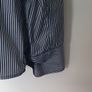 vintage the springfields 1922 long sleeve shirt size xl-large black/white pin stripes Image 4