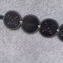 ESPRIT Ladies Black Leather Belt Size Medium Image 3