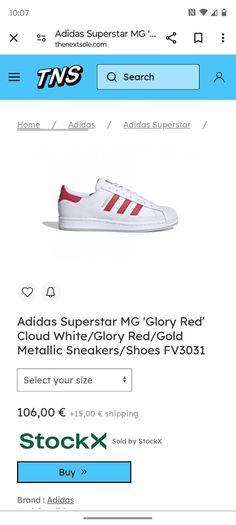 Adidas Superstar MG Trainers