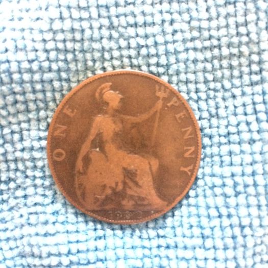 British 1 penny 1902