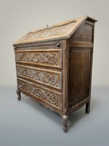 Charming Hand Painted & Distressed Ladies Writing Desk