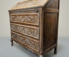 Charming Hand Painted & Distressed Ladies Writing Desk