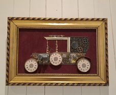 Large Steampunk Clockwork Wall Art