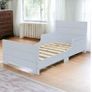 Grey toddler bed Image 3