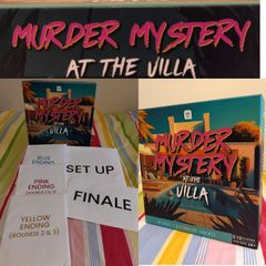Murder Mystery At The Villa Party Game