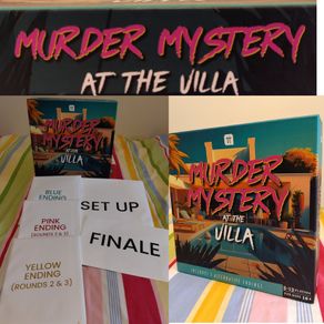 Murder Mystery At The Villa Party Game