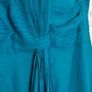 Coast Symphony 100% Silk Maxi Dress Teal Green UK 16 Image 2