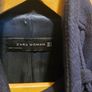 Navy Winter coat - Zara Image 4