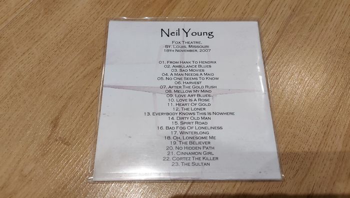 Collection of Neil Young Audio DVDs