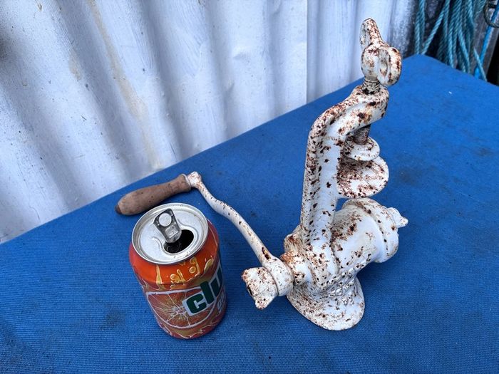 vintage meat grinder