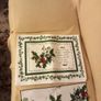 Portmeirion Christmas Set of 6 Table Mats (double sided) and 6 Matching Napkins, Unused Image 2