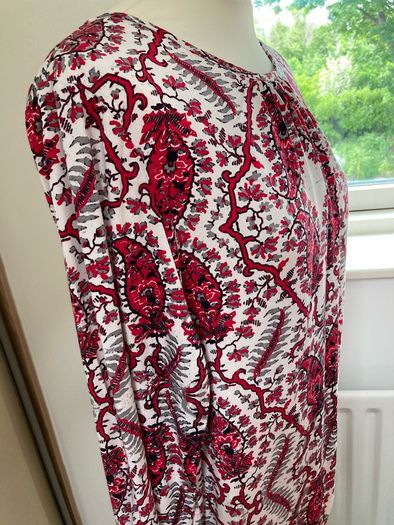 Part Two Wine / Red Loose fitting top - Size 12