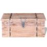 Two Piece Storage Chest Set Acacia Wood Image 4