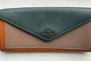 Coach WYN Soft Medium Wallet Authentic