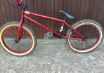 bmx & 4 spare tyres