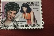 Rare Stamp - Elizabeth Taylor