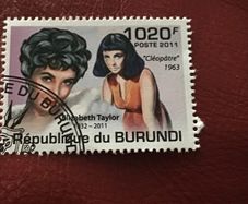 Rare Stamp - Elizabeth Taylor