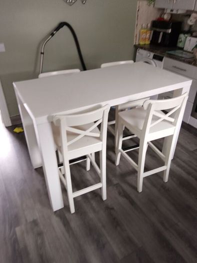 High table and stools
