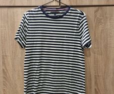 Mens Striped Tommy Hilfiger T Shirt
