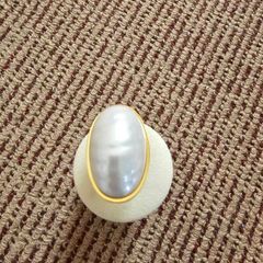 Statement Brand New Pearl-look Vintage Style Ring