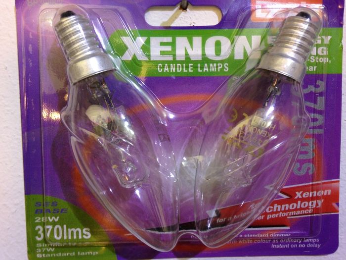 5 packs 28W SES Halogen Bulbs